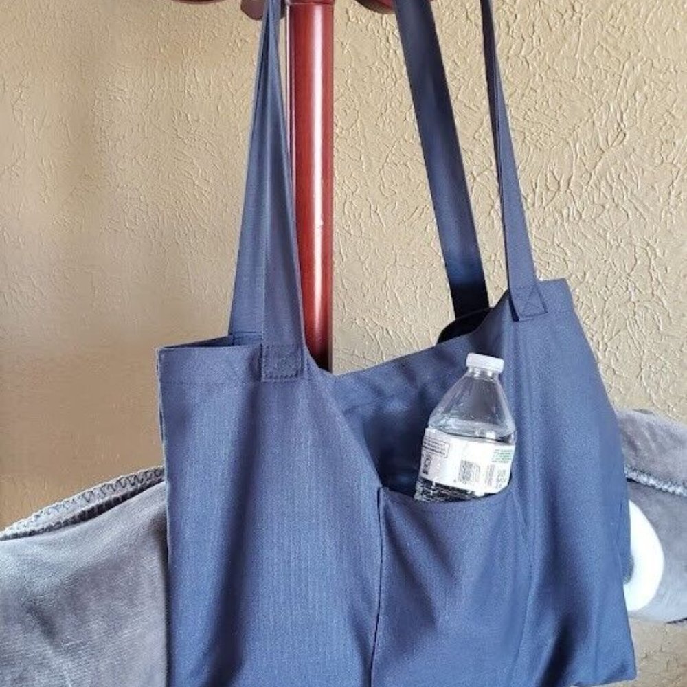 Yoga Mat Bags with 3 Pockets Canvas 5 Lot - Picture 8 of 12